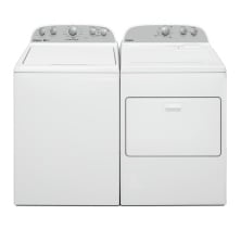 Whirlpool Washer WTW4957PW
Whirlpool Electric Dryer YWED4815EW