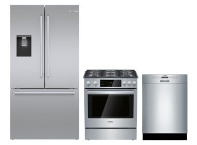 Bosch HGI8056UC Ranges<br>Bosch B36CD50SNS Refrigerators<br>Bosch SHE53B75UC Dishwashers