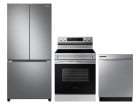 Samsung Dishwasher, Samsung Electric Range, Samsung French Door Refrigerator