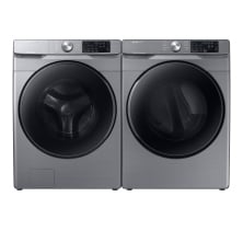 Samsung WF45R6100AP Front Load Washer
Samsung DVE45T6100P Electric Dryer Combo