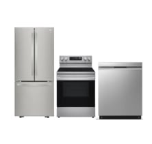 LG LREL6323S Ranges<br>LG LRFNS2200S Refrigerators<br>LG LDPN454HT Dishwashers