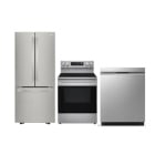 LGKitchen Appliance Package (LRFNS2200S, LREL6323S, LDPN454HT)