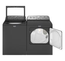 Maytag Top Load Washer MVW5435PBK 
Maytag Electric Dryer YMED5430PBK