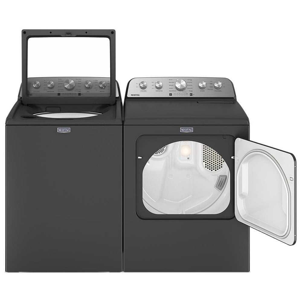 Maytag Top Load Pair (MVW5435PBK-YMED5430PBK) - Black Maytag Top Load Pair (MVW5435PBK-YMED5430PBK) - Black