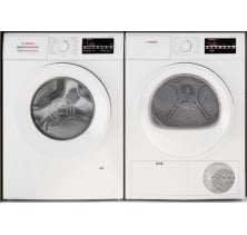 Bosch WGA14400UC Front Load Washer
Bosch WPA12100UC Electric Condensation Dryer Combo