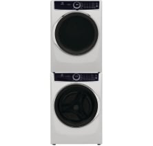 Electrolux 3-Piece Stackable ELFW7637AW Washer, ELFE763CAW Electric Dryer & Stacking Kit