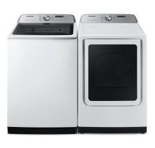 Samsung WA46CG3505AWA4 Washer 
Samsung DVE47CG3500WAC Electric Dryer Combo