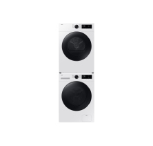 Samsung 3-Piece Stackable WW25FG5B34BEAC Washer, DV25FG50BVBEAC Electric Dryer & Stacking Kit