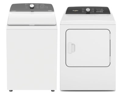 Whirlpool Washer WTW4000SW 
Whirlpool Electric Dryer YWED5050LW