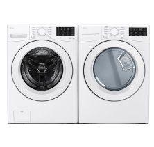LG WM3470CW Washer<br>
LG DLE3470W Electric Dryer Combo
