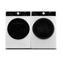 Midea 3-Pc Stackable MLH52N4AWW Washer, MLE52N4AWW Electric Dryer & MSTK1 Stacking Kit