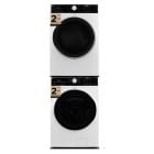MideaWasher & Dryer Set (MSTK1, MLH52N4AWW, MLE52N4AWW)