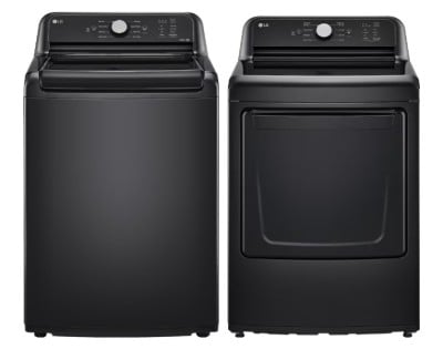 LG WT6105CX Top Load Washer 
LG DLE6100X Electric Dryer Combo