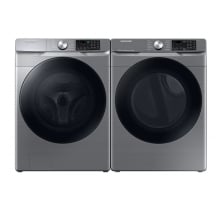 Samsung WF45B6305AP Front Load Washer 
Samsung DVE45B6307P Electric Dryer Combo 