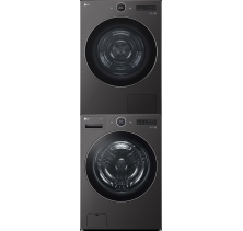 LG 3-pc Stackable Washer WM6700HBA &
DLHC6702B Heat Pump Electric Dryer Combo & HSTK1B Stacking Kit